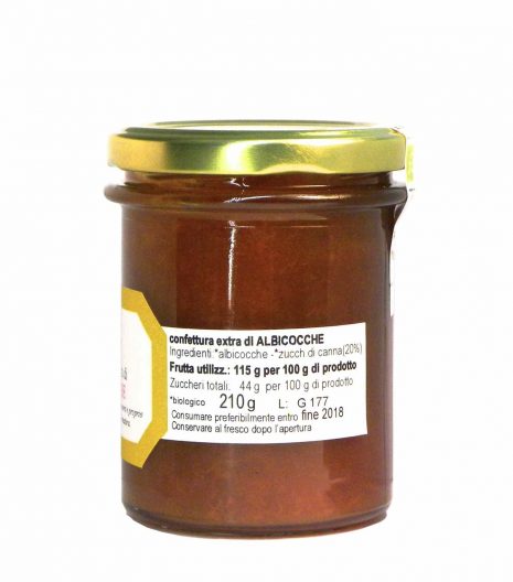 Fattoria Moldano Confettura Extra Albicocche - Extra Apricot Jam - Gustorotondo - Italian food boutique