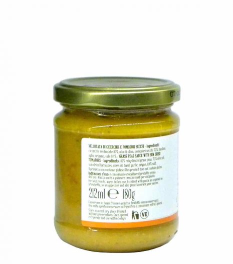 Agricola del Sole grass pea dried tomatoes velvet - Agricola del Sole vellutata cicerchie pomodori secchi - Gustorotondo - Italian food boutique