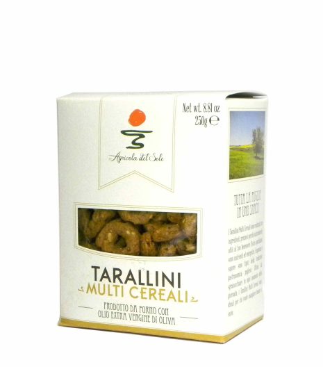 Agricola del Sole Tarallini Multicerali - Apulia Tarallini Multicerali - Gustorotondo - Italian food boutique