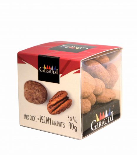 Giraudi chocolate Pecan walnuts - Giraudi dragee cioccolato noci Pecan - Gustorotondo - Italian food boutique