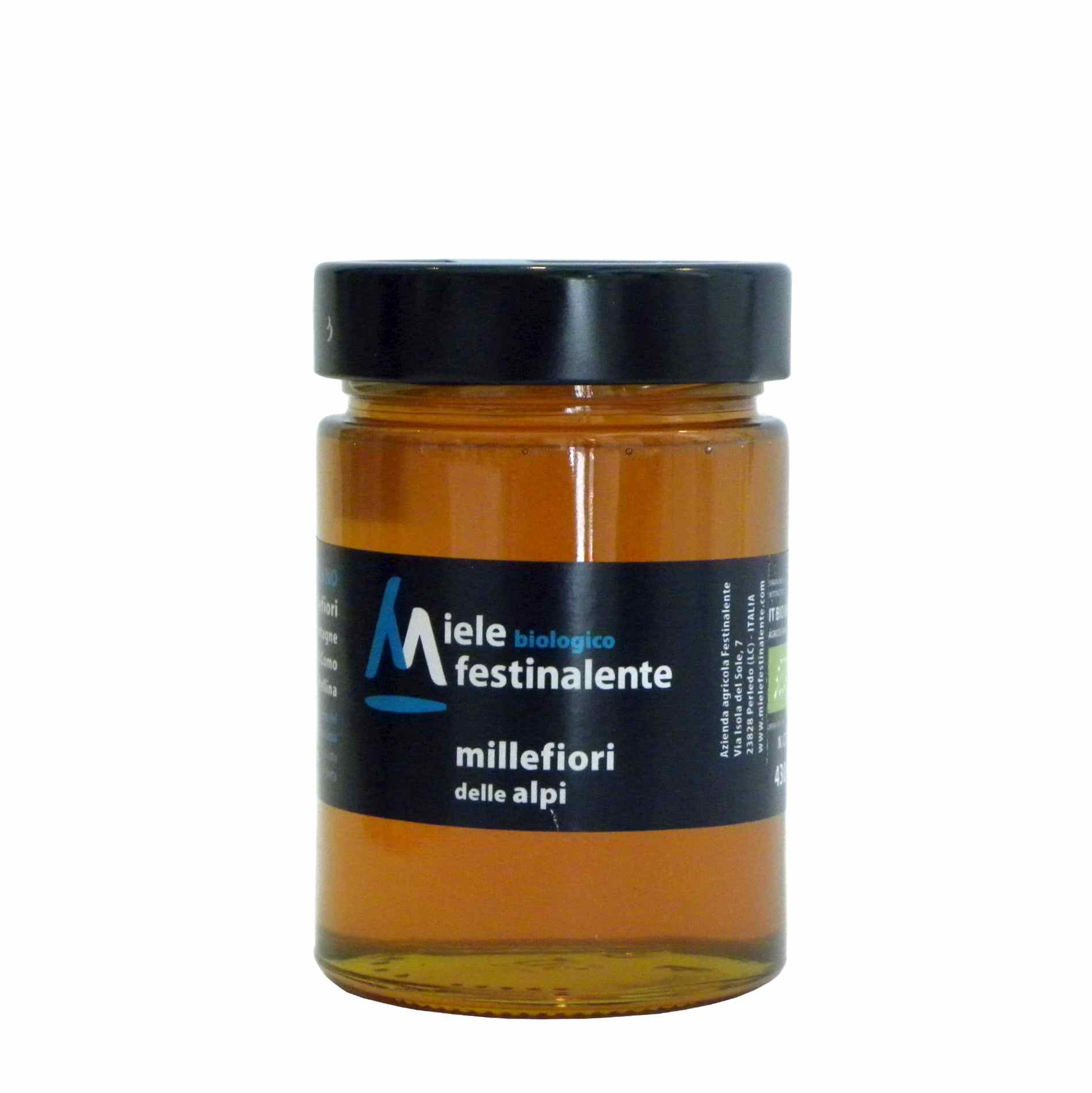 Festinalente miele bio millefiori alpi – Festinalente organic raw alps thousand flowers honey – Gustorotondo – Italian food boutique