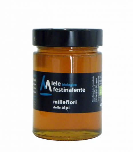 Festinalente miele bio millefiori alpi - Festinalente organic raw alps thousand flowers honey - Gustorotondo - Italian food boutique