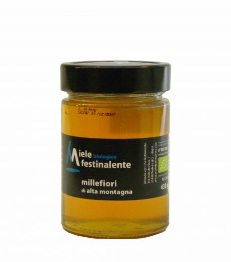 Festinalente miele bio millefiori - Festinalente organic raw mountain thousand flowers honey - Gustorotondo - Italian food boutique