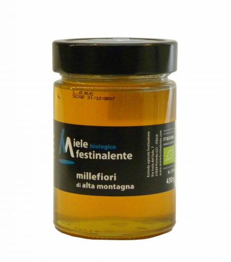 Festinalente miele bio millefiori - Festinalente organic raw mountain thousand flowers honey - Gustorotondo - Italian food boutique