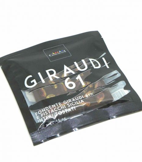Giraudi tavoletta cioccolato fondente pistacchi - Giraudi dark chocolate bar pistachios - Gustorotondo - Italian food boutique