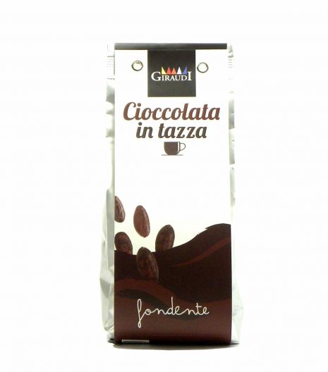 Giraudi cioccolata fondente - Giraudi dark hot chocolate - Gustorotondo - Italian food boutique