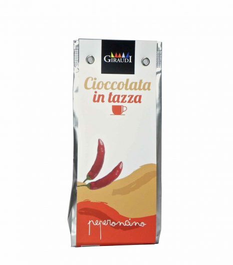 Giraudi cioccolata peperoncino - Giraudi chili pepper hot chocolate - Gustorotondo - Italian food boutique