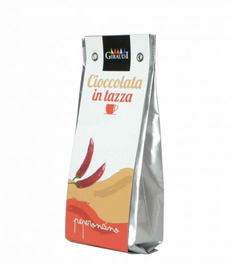 Giraudi cioccolata peperoncino - Giraudi chili pepper hot chocolate - Gustorotondo - Italian food boutique