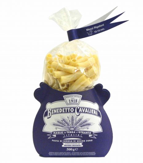 Benedetto Cavalieri Pasta Mezzi rigatoni - Gustorotondo - Italian food boutique