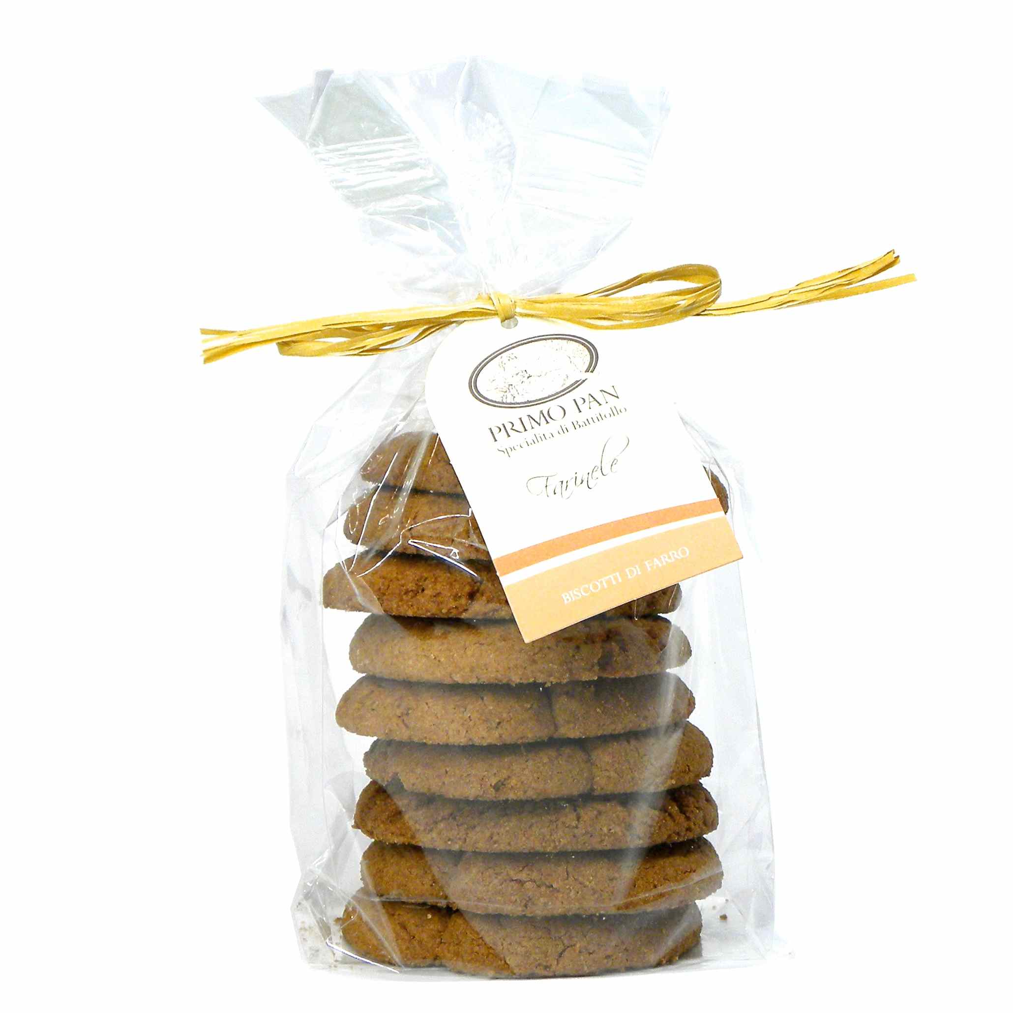 Primo Pan Farro Biscotti - Primo Pan Farro Biscuits - Gustorotondo - Italian food boutique