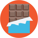 Cioccolato dolci icona - chocolate sweets icon - Gustorotondo - Italian food boutique