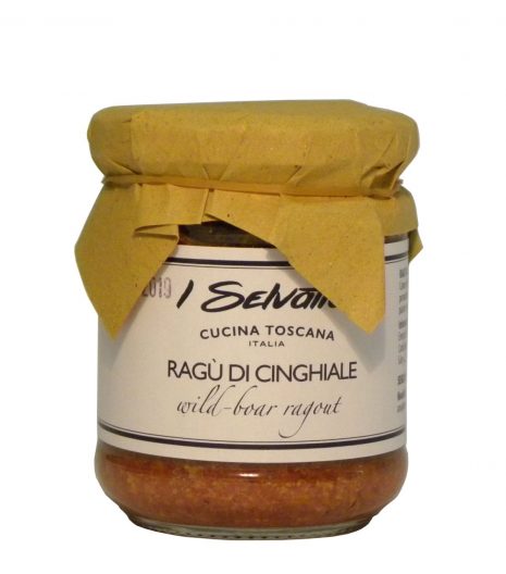 Ragù cinghiale Toscana - Tuscany wild boar ragù - Gustorotondo - Italian Food Boutique