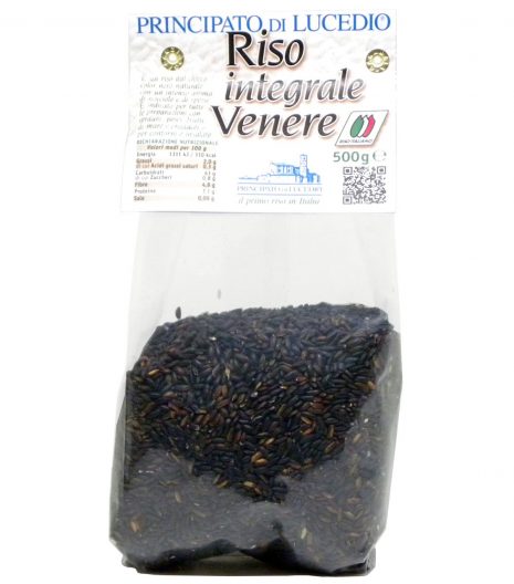 Riso integrale Venere Principato di Lucedio - Brown Venere black rice Principato di Lucedio - Gustorotondo - Italian food boutique