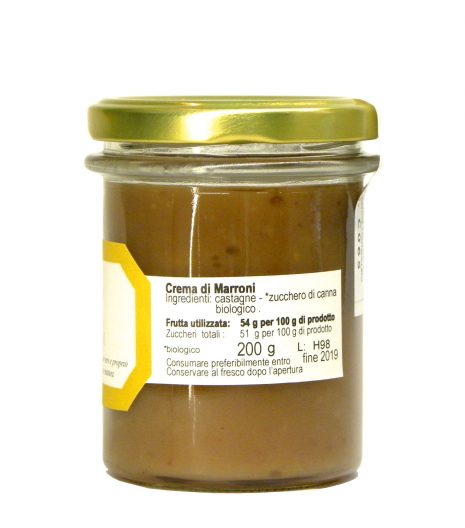 Crema di Marroni Fattoria Moldano - Chestnut Cream - Gustorotondo - Italian Food Boutique