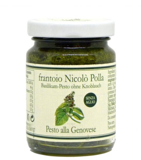 Pesto alla genovese senza aglio Frantoio Polla Nicolò - Frantoio Polla Nicolò Pesto alla genovese without garlic - Gustorotondo - Italian food boutique