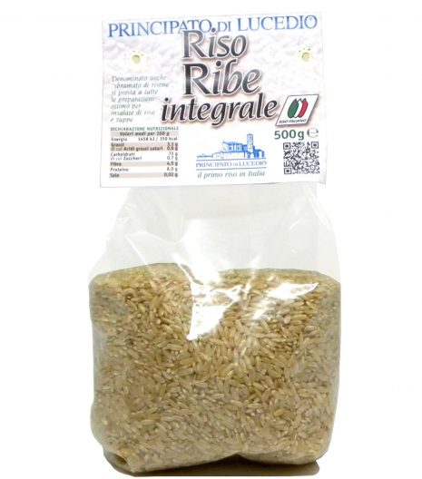 Riso Ribe integrale Principato di Lucedio - Ribe brown rice Principato di Lucedio - Gustorotondo - Italian food boutique