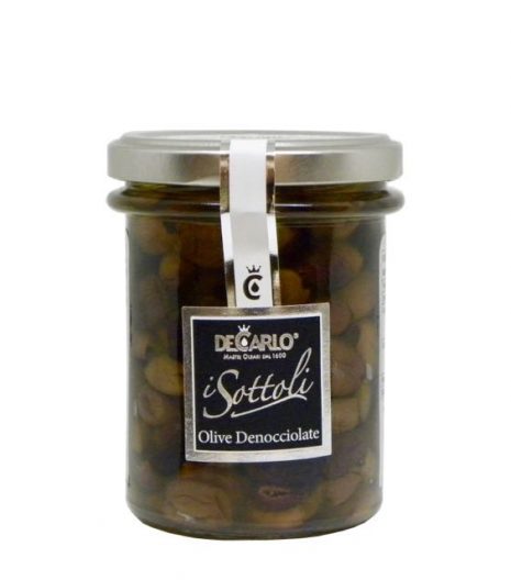 De Carlo Olive Denocciolate - De Carlo stoned olives - Gustorotondo - Italian food boutique