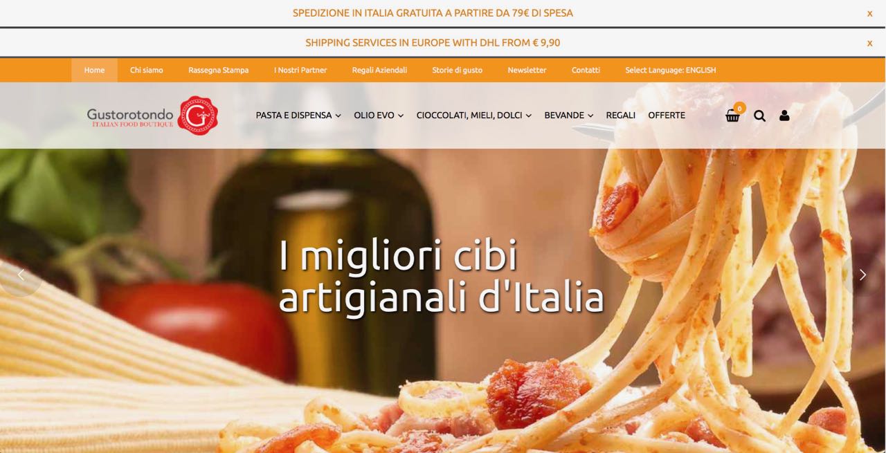 Spesa online di cibi artigianali - Migliori cibi artigianali d'Italia - negozio online - Best Italian artisan food - shop online - Gustorotondo - Italian food boutique