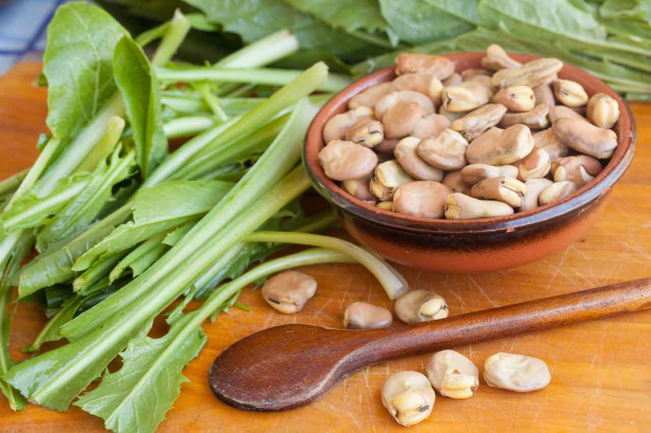 Fave e Cicorie - Broad beans and chicory - Gustorotondo - Italian food boutique