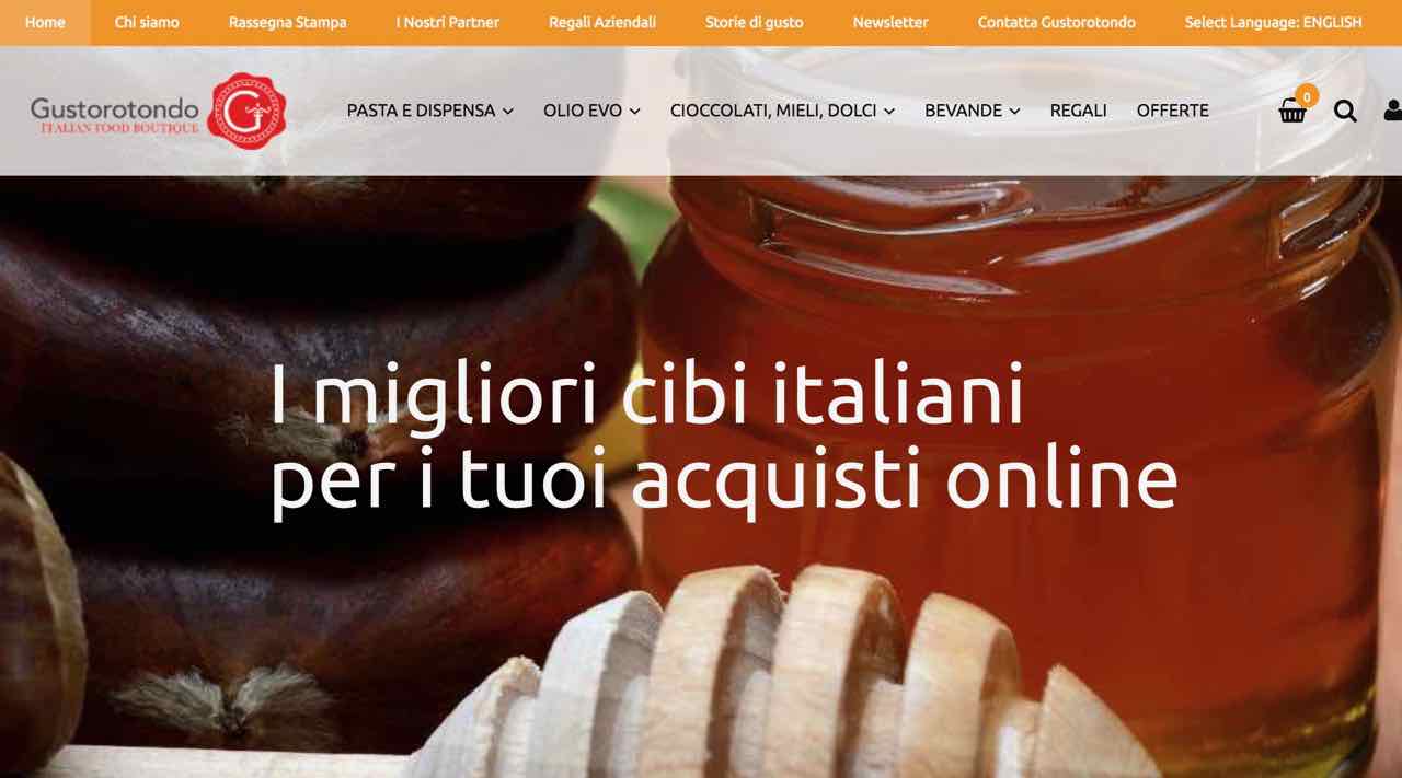 Spesa online - food online shopping - Gustorotondo Italian food boutique - I migliori cibi artigianali d'Italia - Best Italian food online