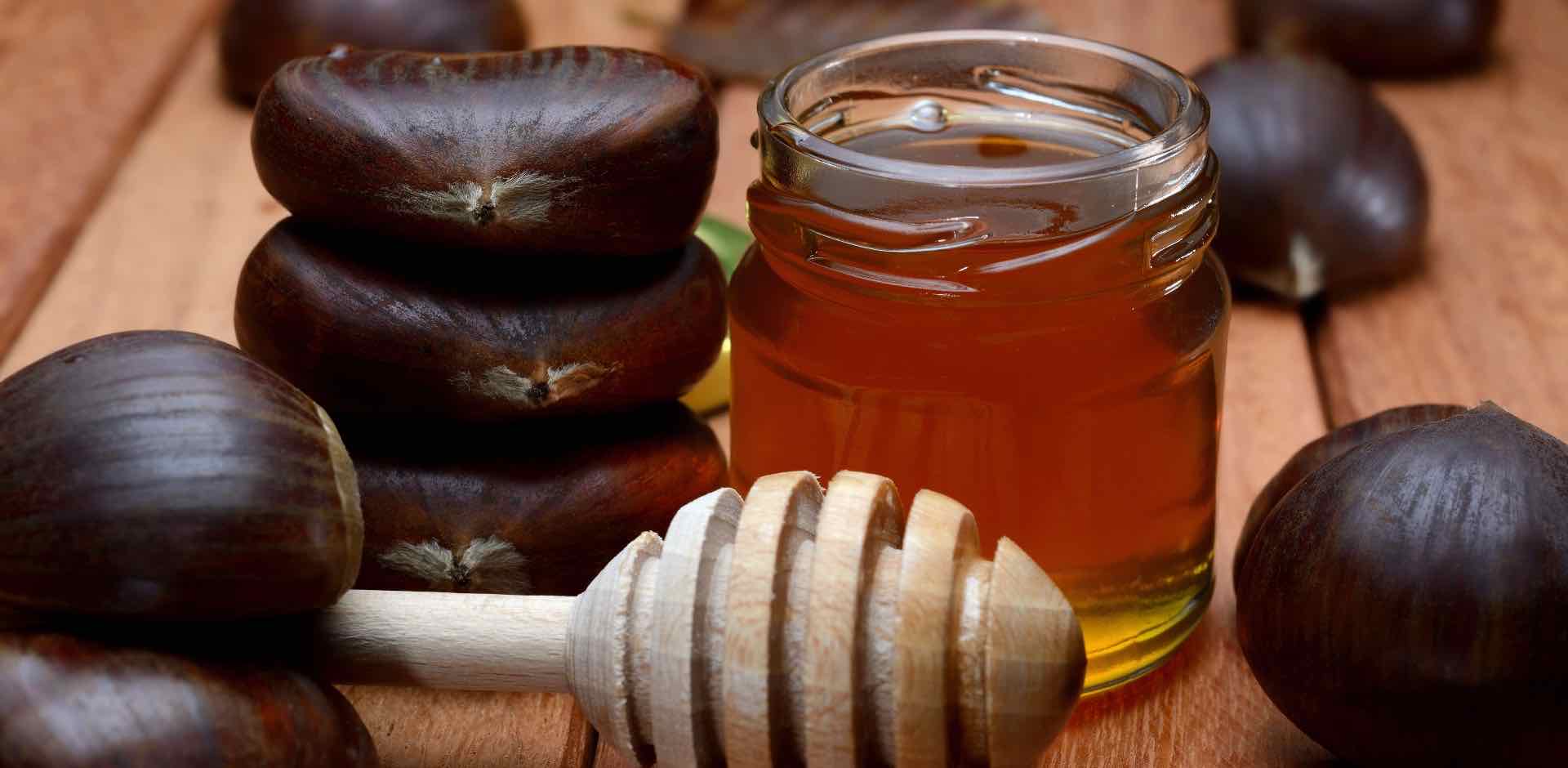 Miele castagno - chestnut honey - acquista online - Italian online food shop - Gustorotondo - Italian online food boutique