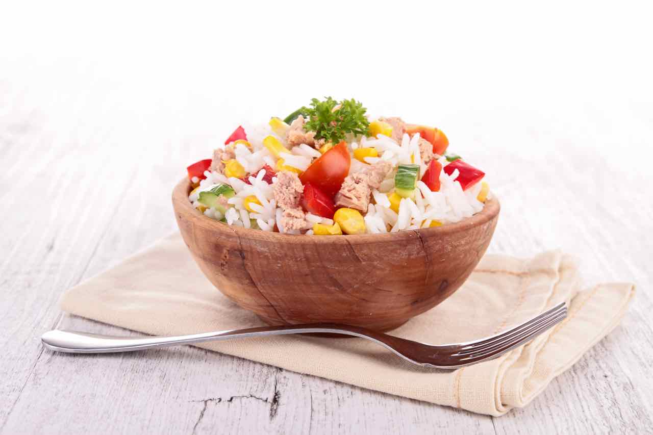 Riso in insalata - rice salad - Gustorotondo Italian food boutique - I migliori cibi online - Best Italian food online - spesa online