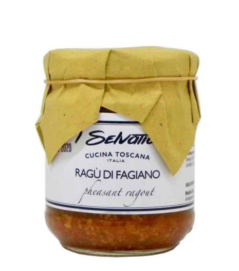 Ragu fagiano I Selvatici fronte - pheasant ragu side - Gustorotondo Italian food boutique - I migliori cibi online - Best Italian foods online - spesa online