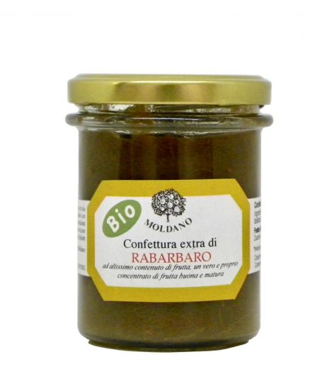 Fattoria Moldano confettura extra bio rabarbaro - organic extra rhubarb jam - Gustorotondo Italian food boutique - I migliori cibi online - Best Italian foods online - spesa online