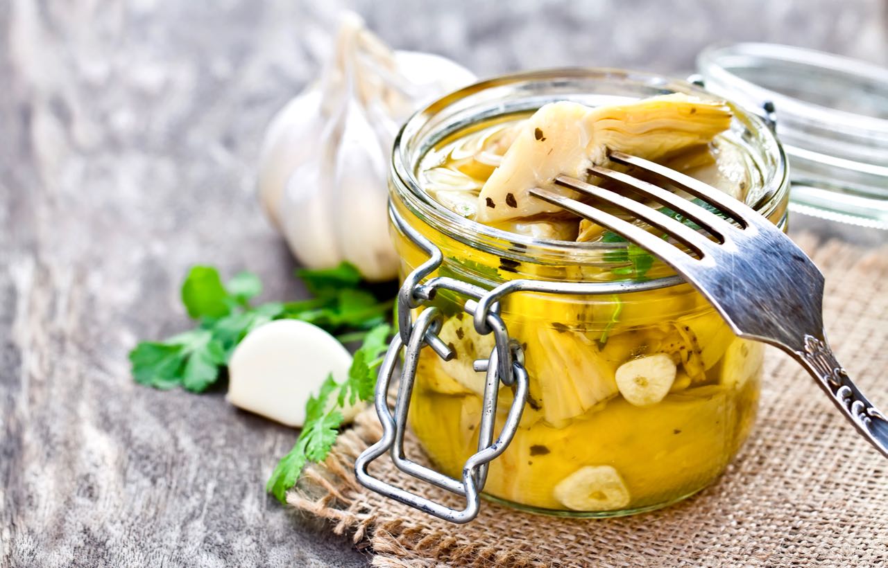 carciofi sott'olio - artichokes in extra virgin olive oil - Gustorotondo Italian food boutique - I migliori cibi online - Best Italian foods online - spesa online