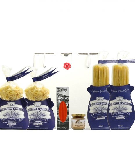 Confezione regalo sapori di mare - flavors of the sea gift box - Gustorotondo Italian food boutique - I migliori cibi online - Best Italian foods online - spesa online