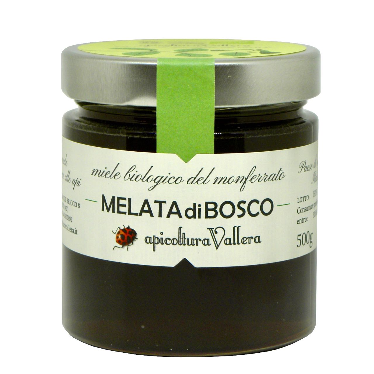 Miele di melata di bosco - honeydew honey - Apicoltura Vallera - Gustorotondo Italian food boutique - I migliori cibi online - Best Italian foods online - spesa online