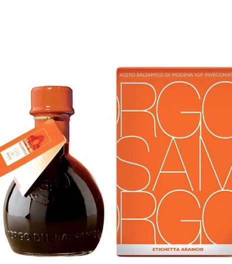 Aceto Balsamico di Modena IGP Il Borgo del Balsamico etichetta arancio - IGP Balsamic vinegar of Modena Il Borgo del Balsamico orange label - Gustorotondo Italian food boutique - I migliori cibi online - Best Italian foods online - spesa online