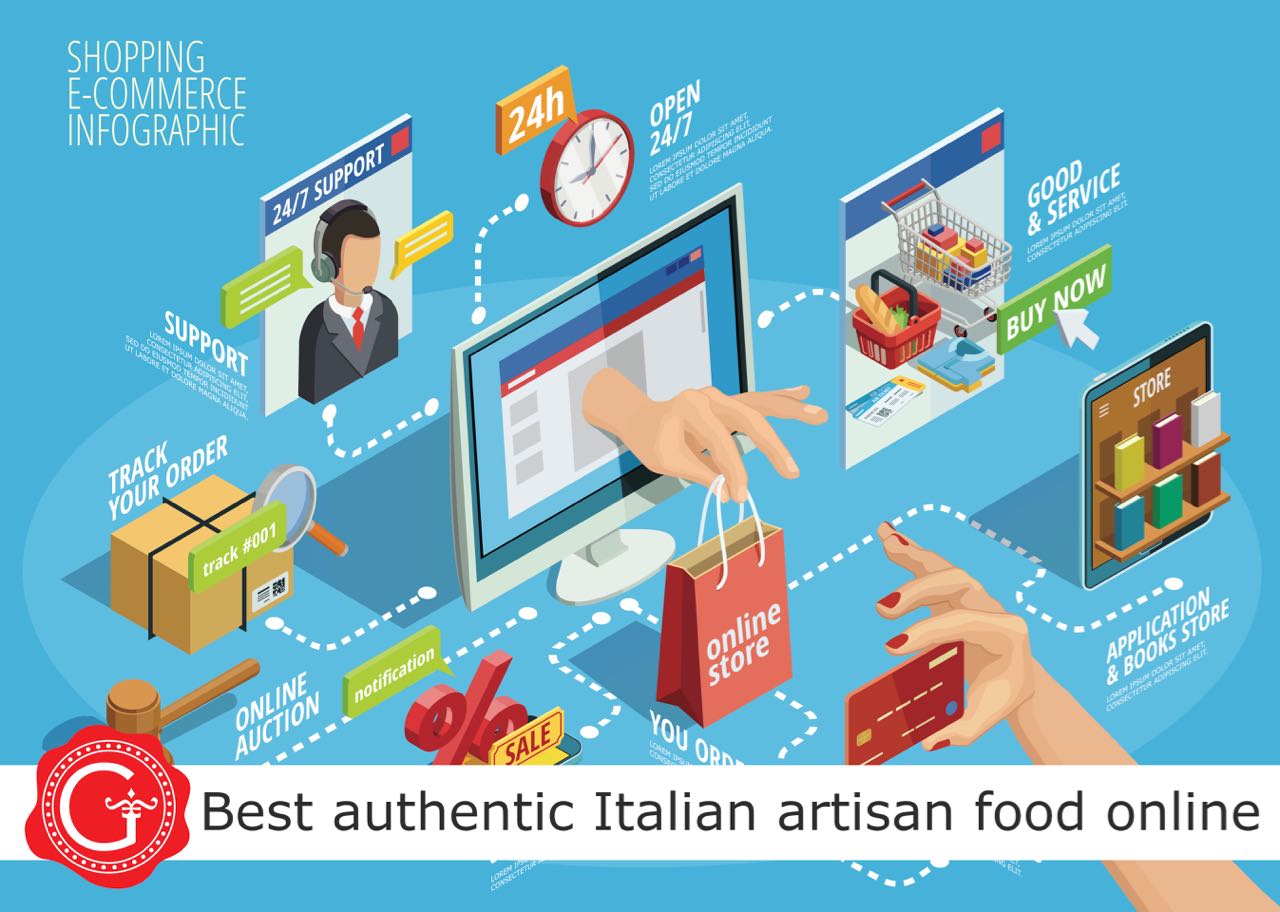 Italian food shop online - Gustorotondo best authentic Italian artisan food online - best traditional Italian food shop - I migliori cibi artigianali online