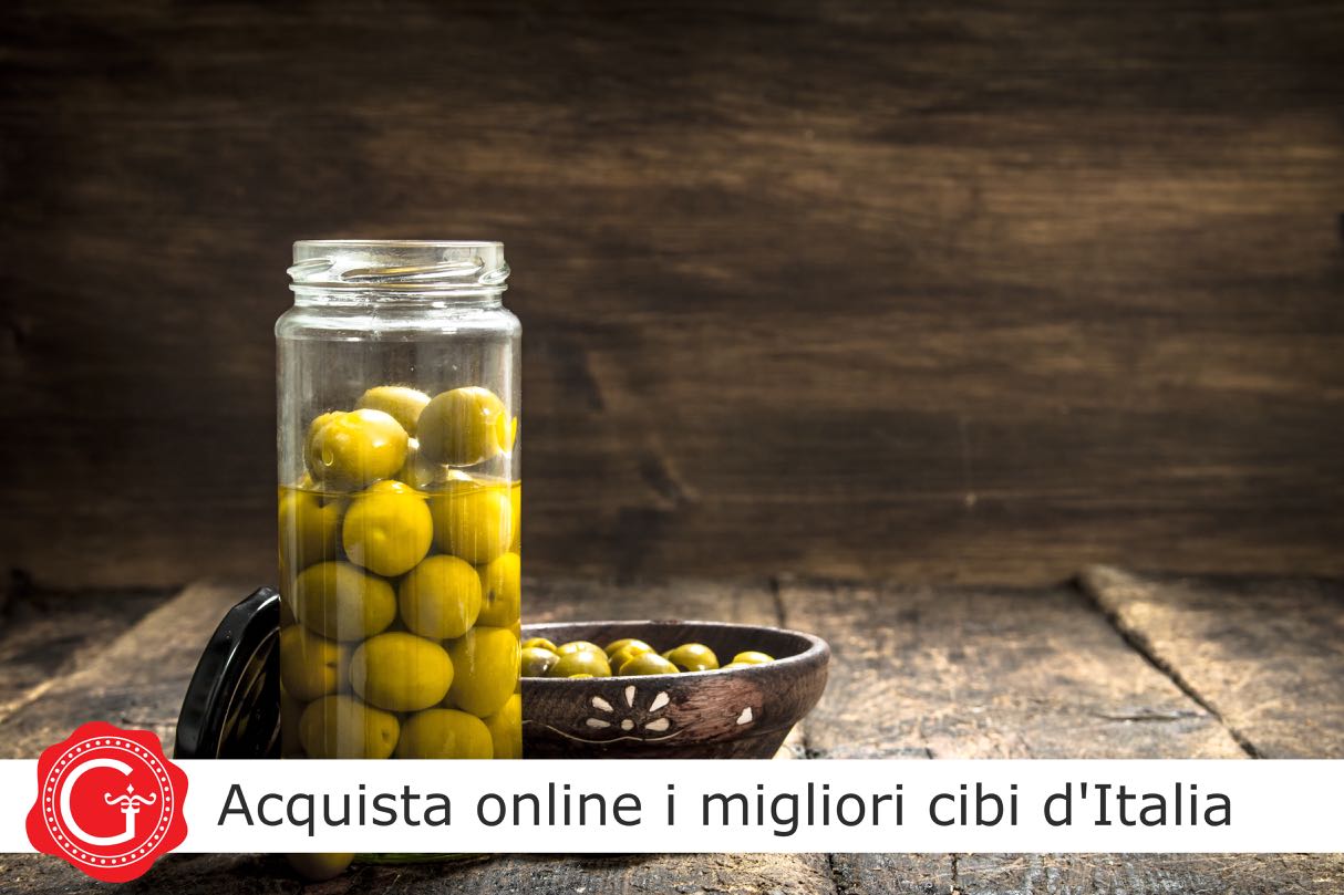 ricetta olive salamoia cucina italiana - olives in brine recipe italian cuisine - Gustorotondo Italian food boutique - I migliori cibi online - Authentic Italian food shop - spesa online