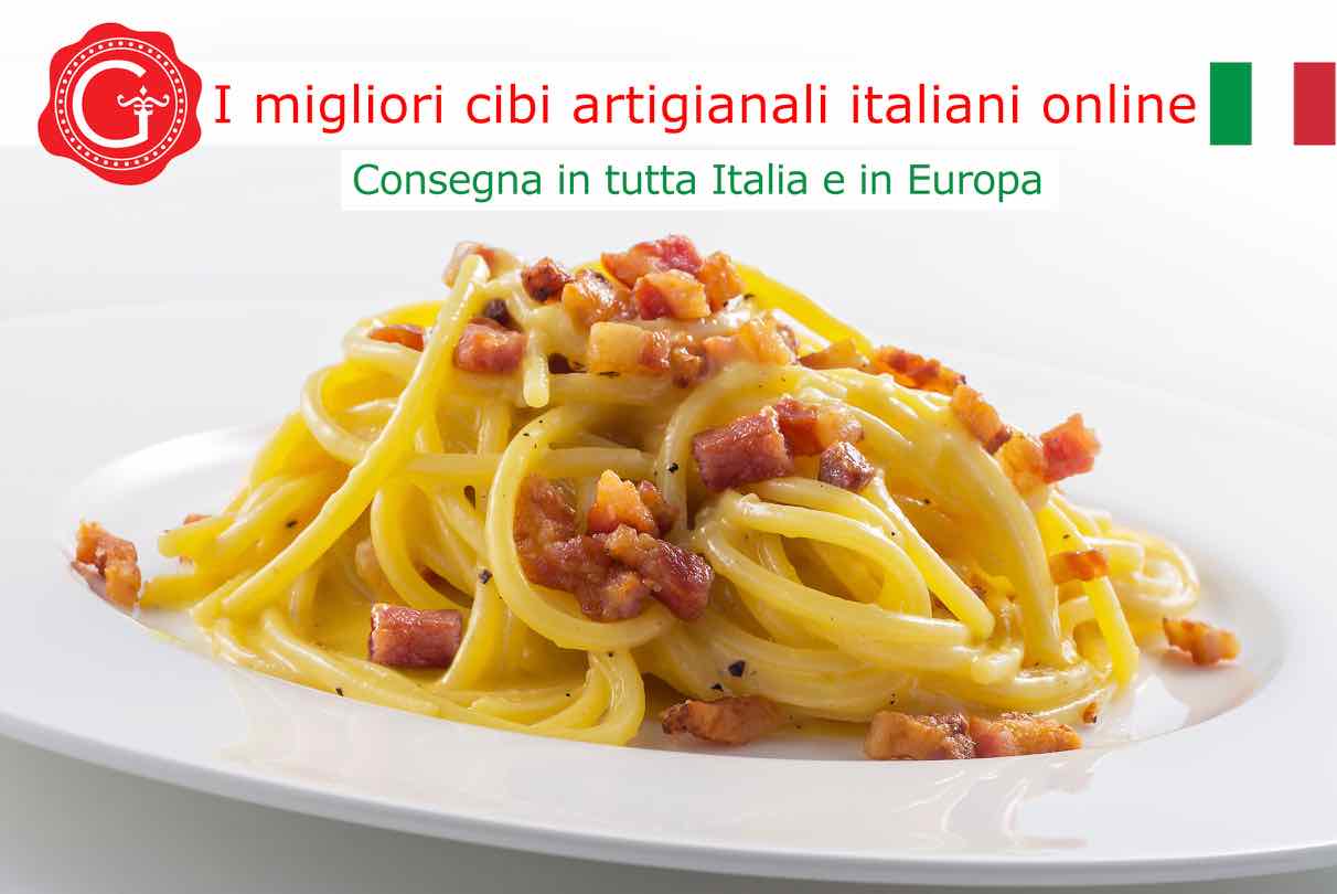 Spaghetti alla Carbonara - Gustorotondo - Gustorotondo online shop - i migliori cibi online - vendita online dei migliori cibi italiani artigianali - best authentic Italian artisan food online