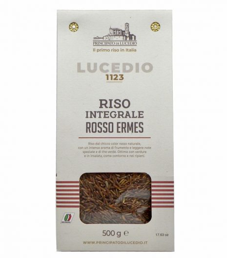 riso rosso integrale Ermes principato di Lucedio - Gustorotondo online shop - i migliori cibi online - vendita online dei migliori cibi italiani artigianali - best authentic Italian artisan food online