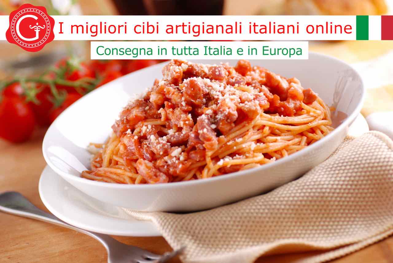 pasta all'amatriciana - ricetta - Gustorotondo online shop - i migliori cibi online - vendita online dei migliori cibi italiani artigianali - best authentic Italian food online