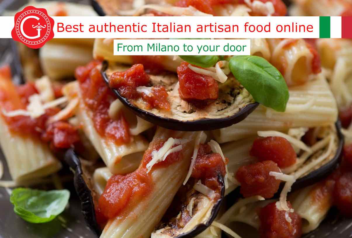 pasta alla norma - Gustorotondo online shop - i migliori cibi online - vendita online dei migliori cibi italiani artigianali - best authentic Italian artisan food online