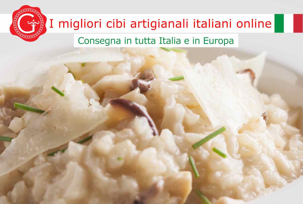 risotto ai funghi porcini freschi - ricetta - Gustorotondo online shop - i migliori cibi online - vendita online dei migliori cibi italiani artigianali - best authentic Italian food online