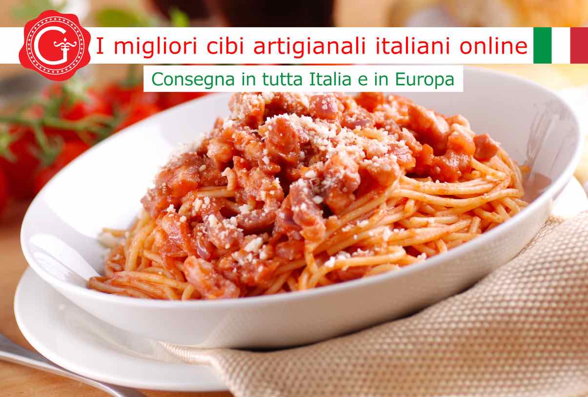 sugo all'amatriciana - Gustorotondo online shop - i migliori cibi online - vendita online dei migliori cibi italiani artigianali - best authentic Italian food online