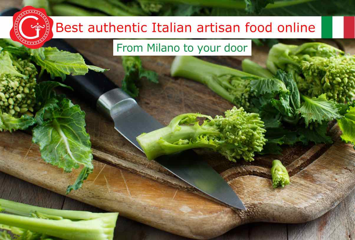 how to trim broccoli rabe - Gustorotondo online shop - i migliori cibi online - vendita online dei migliori cibi italiani artigianali - best authentic Italian artisan food online