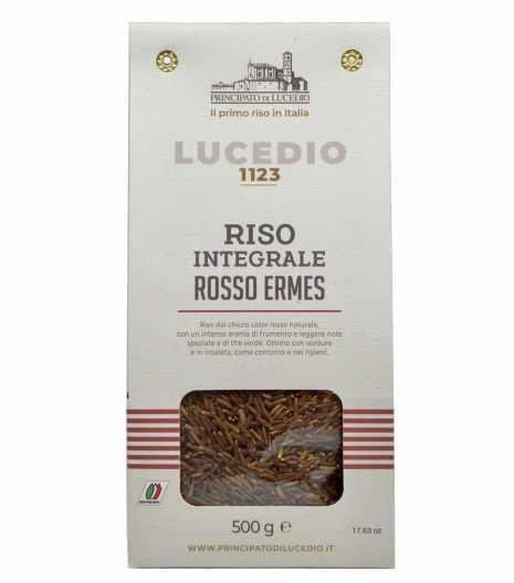 Ermes red rice - Lucedio - best Italian food - Gustorotondo online food shop - authentic Italian artisan food online