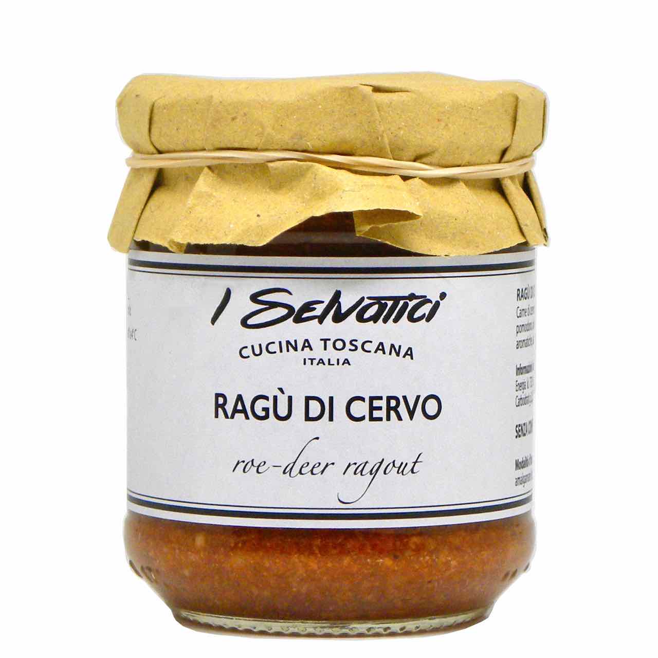 deer ragù – best Italian food – Gustorotondo online food shop – authentic Italian artisan food online