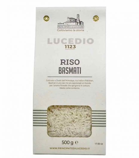 Basmati rice - Principato di Lucedio - Gustorotondo - best Italian food