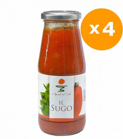 il sugo agricola del sole 4 confezioni