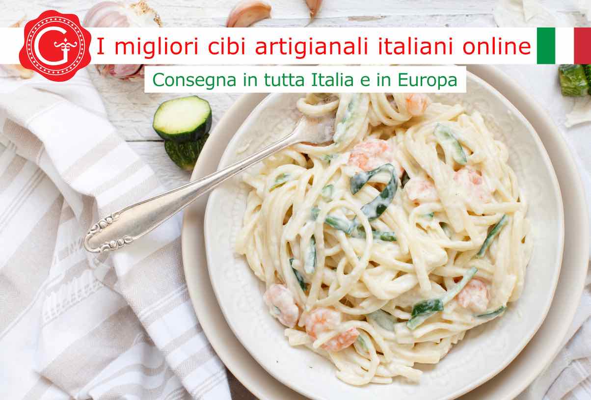 pasta gamberi e zucchine - Gustorotondo - acquista online i migliori cibi artigianali