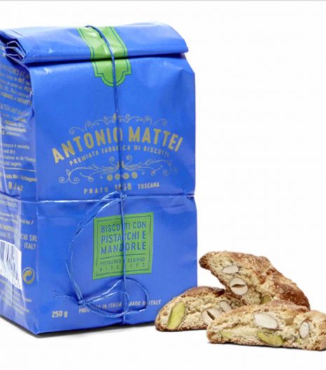 Antonio Mattei pistachio almond biscuits - Gustorotondo