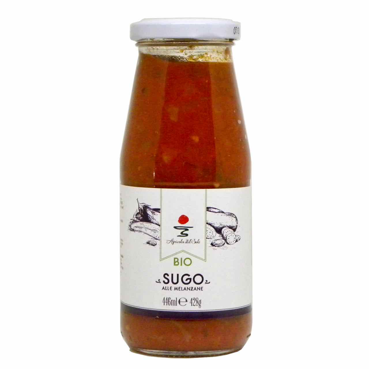 aubergine tomato sauce – Agricola del Sole – Gustorotondo – best Italian food – Gustorotondo online food shop – authentic Italian artisan food