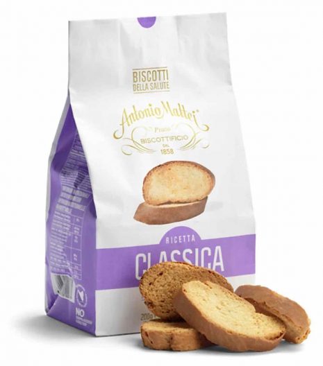 Biscotti della Salute Antonio Mattei ricetta originale - Gustorotondo