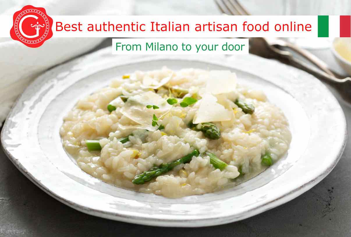 risotto with asparagus - Gustorotondo - shop online